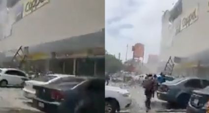 (VIDEO) Sismo 19S: Muere una persona en Manzanillo tras la caída de una barda