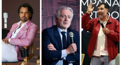 Derbez, Creel y Noroña: ¿cómo van en las encuestas los nuevos ‘destapados’?