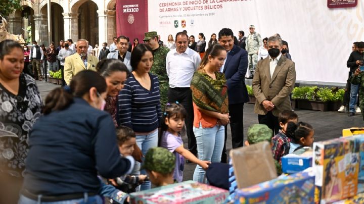 Inicia la campaña de Canje de Armas y Juguetes Bélicos ¿En qué consiste?