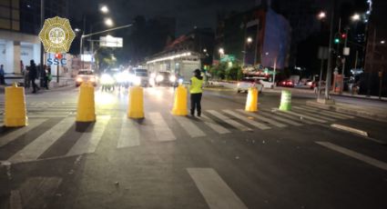 Bloqueo en Insurgentes y Reforma: Normalistas de Puebla protestan frente al Senado