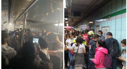 Línea B del Metro: descartan descarrilamiento; evacuan a usuarios