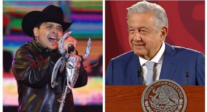 Christian Nodal quiere tocar gratis en el Zócalo... y AMLO plantea ¡invitar a Belinda!