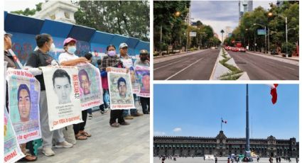 Marcha hoy por Ayotzinapa: Todas las alternativas viales y calles cerradas