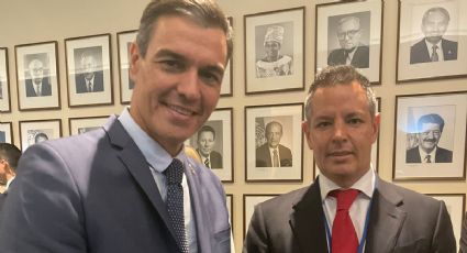 Murat se reúne con Pedro Sánchez, presidente de España, en la ONU