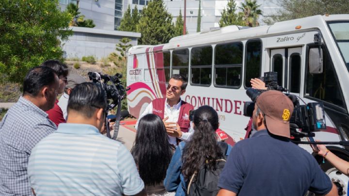 Después de varios reclamos, estudiantes de Valle de las Palmas ya tienen transporte