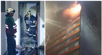 (VIDEO) Bomberos de CDMX combaten incendio en edificio Canadá