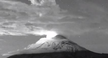 (VIDEO) Volcán Popocatépetl 'ruge': registra 2 explosiones menores