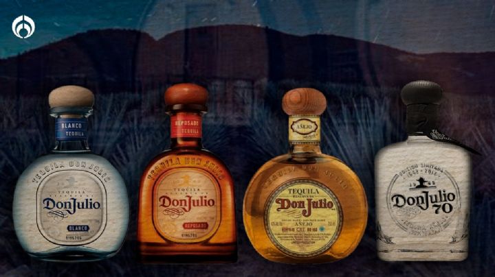 Tequila Don Julio: diferencias entre el blanco, reposado, añejo y 70