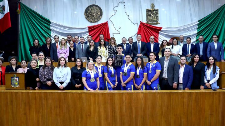 Reconocen a la UANL por su desempeño en la Universiada Nacional