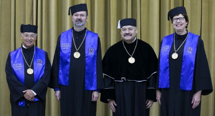 Reconoce UANL trayectorias con doctorado honoris causa