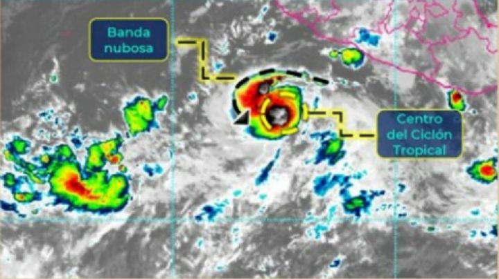 Llega 'Orlene' al Pacífico: tormenta provocará lluvias en Colima, Jalisco y Michoacán