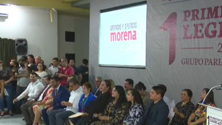 Diputados de Morena presentan informe de labores en Mazatlán; critican al ‘Químico’ 