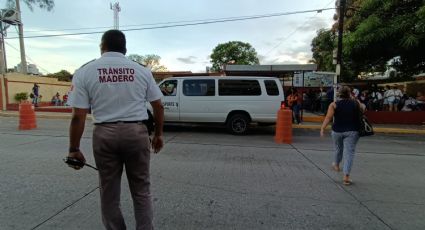 ¡Hay que tener cultura vial! Tránsitos piden NO hacer dobles filas en las escuelas