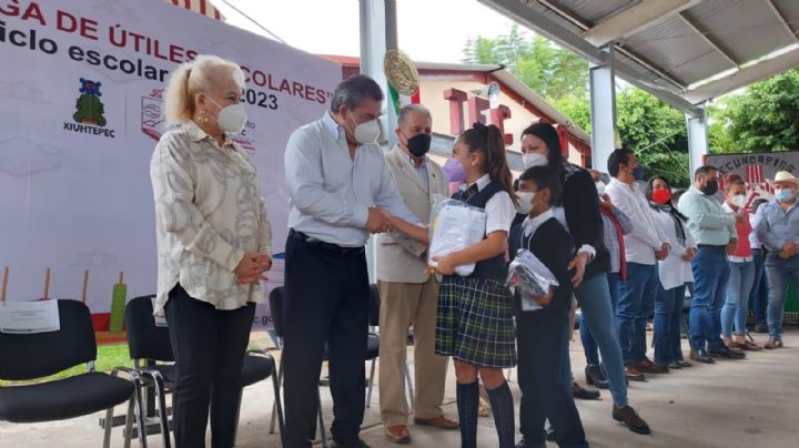 Paquetes de útiles escolares gratuitos ¿Cuántos serán entregados en Jiutepec?