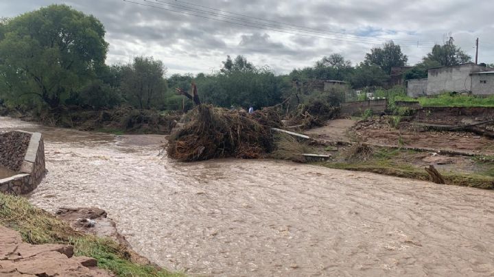 Lluvias afectan de manera considerable a Durango