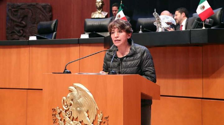 Delfina Gómez, extitular de la SEP, vuelve al Senado