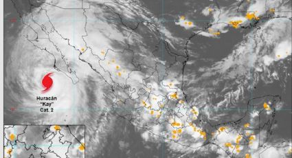 Kay pierde fuerza: se degrada a huracán categoría 1, pero seguirá dando lata en Baja California