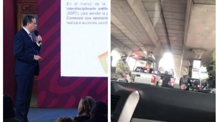 Así fue el operativo de la Marina en Periférico para rescatar a una mujer