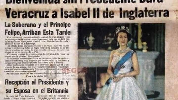 Muere la reina Isabel II: el día que la monarca de Reino Unido visitó el bello puerto de Veracruz