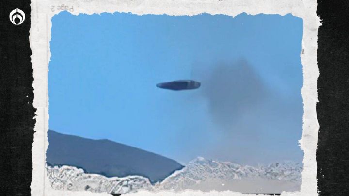 ¿OVNI en el Popocatépetl? Difunden FOTOS de misterioso objeto volador