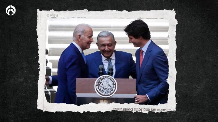 El monólogo incómodo de AMLO: prensa extranjera critica mensaje con Biden y Trudeau