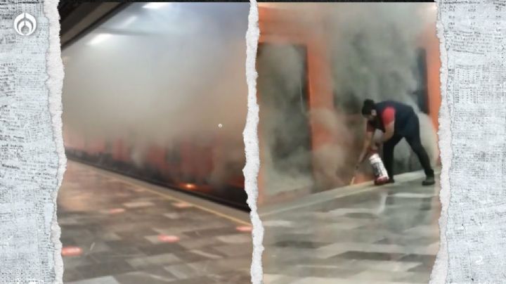 (VIDEOS) Nuevo incendio en el Metro: Evacuan estación Politécnico de la Línea 5