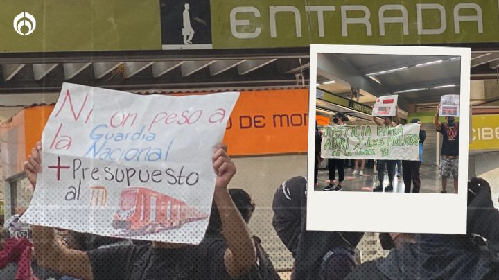 Justicia para Yaretzi Adriana: Jóvenes protestan en el Metro tras choque y rechazan a la Guardia Nacional