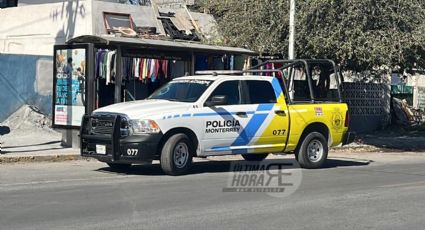 Lanzan bomba molotov contra patrulla de la Policía de Monterrey