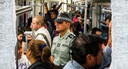 Guardia Nacional ¿viaja encubierta en el Metro de la CDMX?