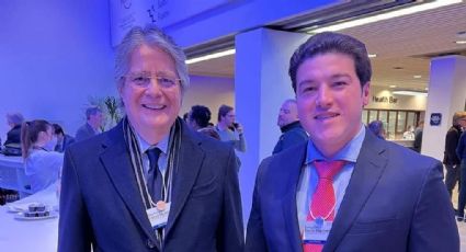 Samuel García se reúne con Guillermo Lasso, presidente de Ecuador en Davos