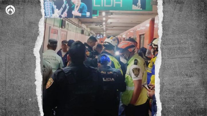 Metro CDMX: Usuario se arroja a las vías de la Línea 8