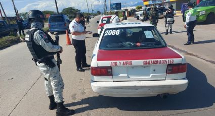 Fuertes sanciones a taxistas que laboren en modo colectivo