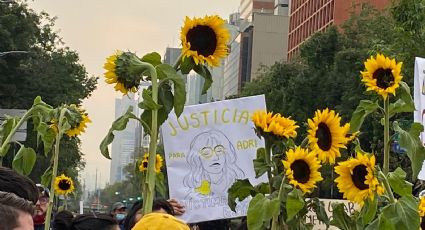 Girasoles y justicia: Marchan en memoria de Yaretzi Adriana y por un Metro seguro