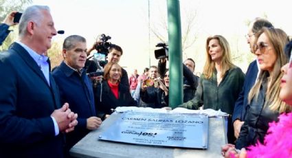 Inauguran plaza en honor a la 'primera' actriz Carmen Salinas; lagunera de corazón