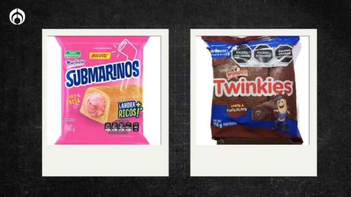 Submarinos vs. Twinkies: ¿qué pastelillo tiene más azúcar, según Profeco?