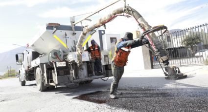 Buscan reparar más baches en 2023 en Escobedo NL