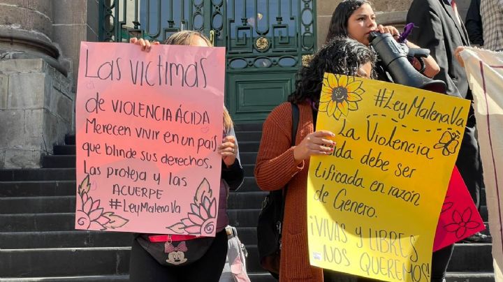 Ataques con ácido: Presentan iniciativa de 'Ley Malena' para tipificarlos como feminicidio en CDMX