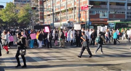 Caos vial en Benito Juárez: Trabajadores del Hospital 20 de Noviembre protestan en Félix Cuevas