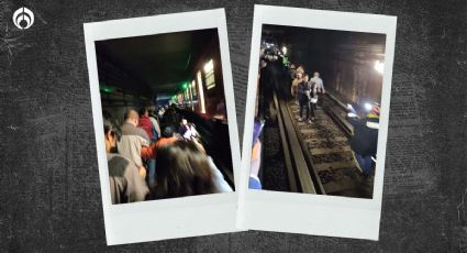 (VIDEO) Así se vivió el choque de la Línea 3 dentro de los vagones del Metro CDMX