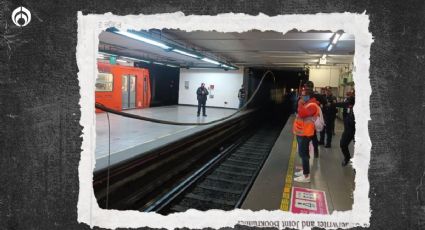 (VIDEO) Metro CDMX da otro ‘sustito’: se suelta cable en Salto de Agua