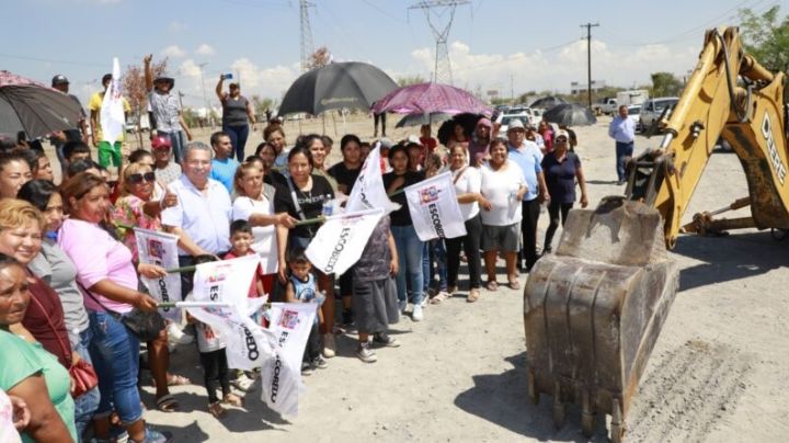 Rehabilitan calles y avenidas en Escobedo NL