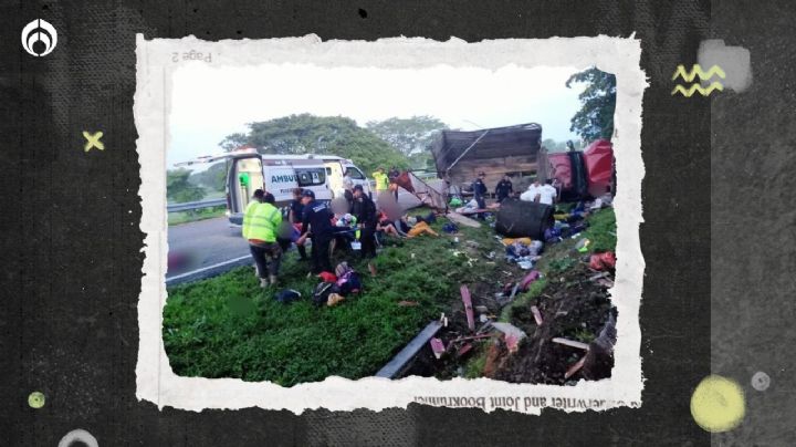 Accidente carretero en Chiapas: deja 10 fallecidos y 17 lesionados en Pijijiapan