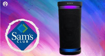 Sam's Club pone a precio regalado una potente bocina Sony bluetooth resistente al agua