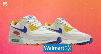 Walmart lanza ofertón imperdible en tenis NIKE Air Max 90 con colores llamativos y únicos