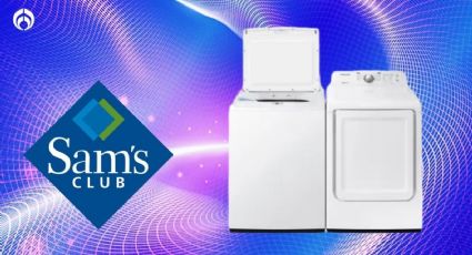 Sam's Club remata combo de lavadora y secadora Samsung de 22 kg que te permite ahorrar agua