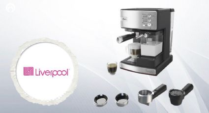 Liverpool lanza ofertón en la cafetera Oster ideal para hacer espresso, lattes y cappuccinos