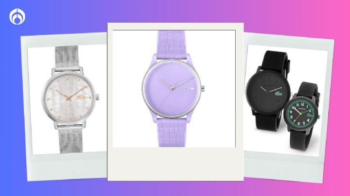 Sanborns remata 49 relojes de clase alta marca LACOSTE en gran variedad de modelos y colores