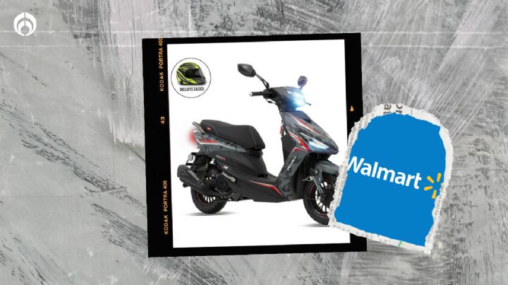 Walmart está vendiendo una hermosa moto Veloci; incluye casco y tiene un descuentazo