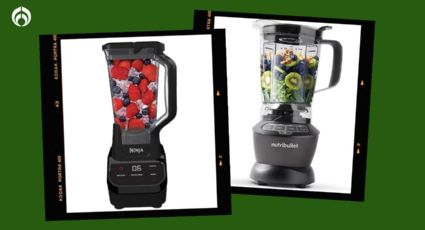 Ninja vs. Nutribullet: ¿Cuál tiene la mejor licuadora para triturar hielo y fruta congelada?