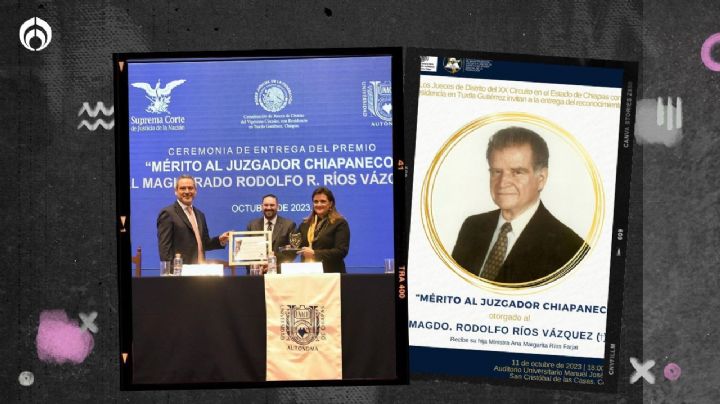 Jueces chiapanecos rinden homenaje póstumo al magistrado Rodolfo Ríos Vázquez